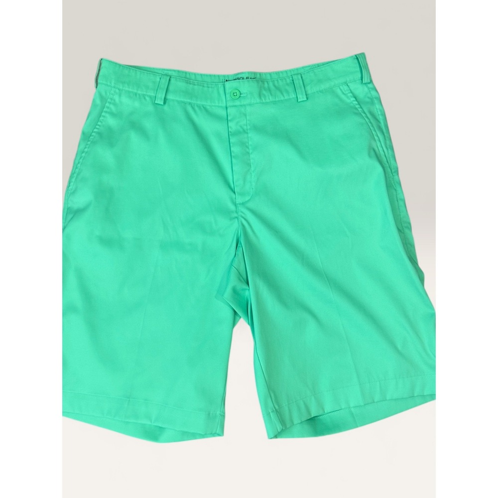Nike Golf Tour Performance Dri-FIT Shorts Mens 34 Neon Green-FLAWED